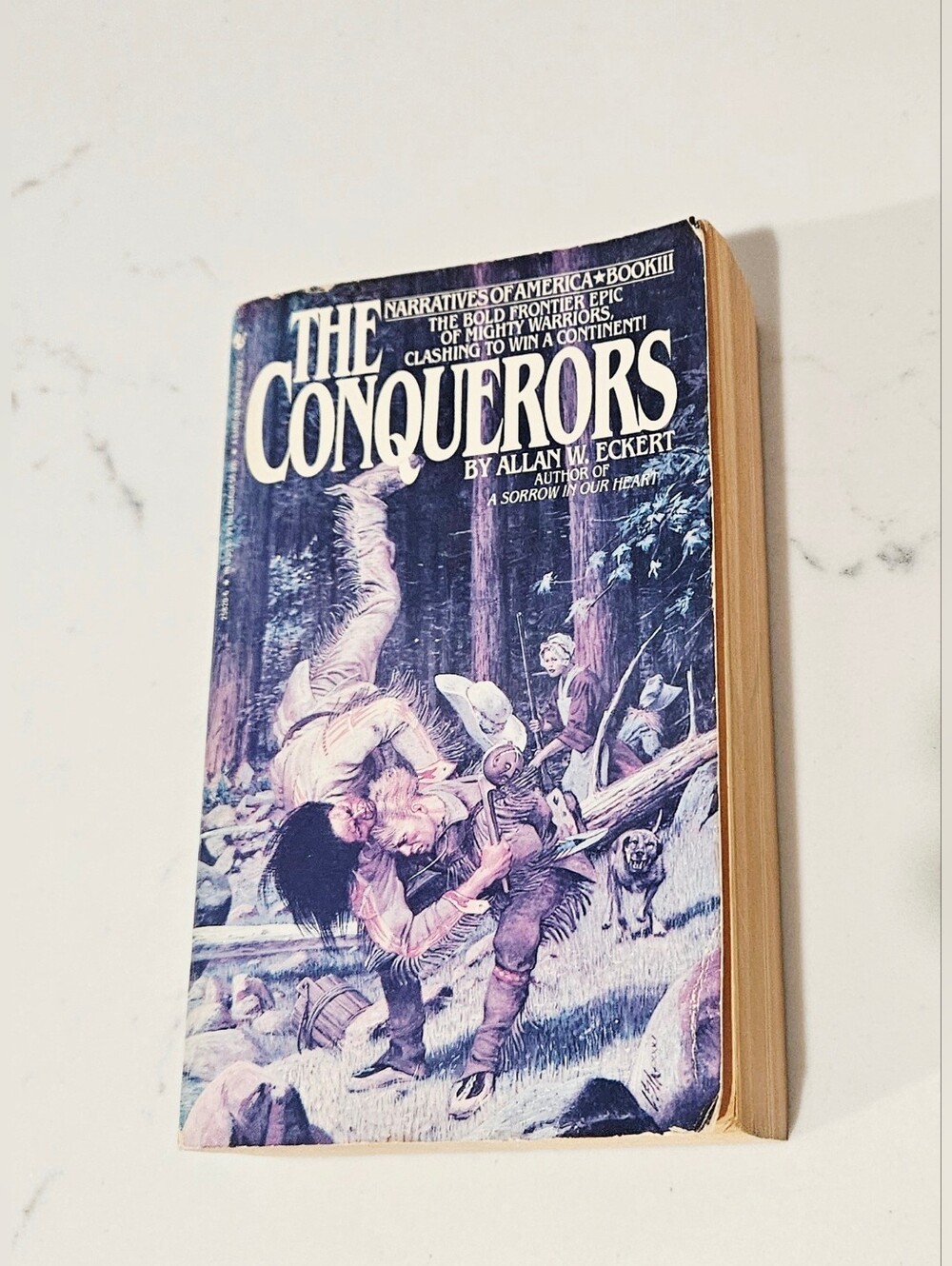 The Conquerors by Allan W. Eckert Paperback Book Vintage